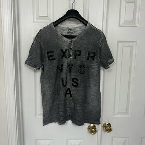 Express Charcoal Graphic Tee